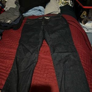 Straight leg jeans